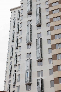 завершающие работы по декоративной отделке фасада  «Лосиный Остров»