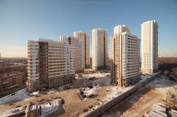 Утепление наружных стен. Жилой комплекс – Лосиный остров. 